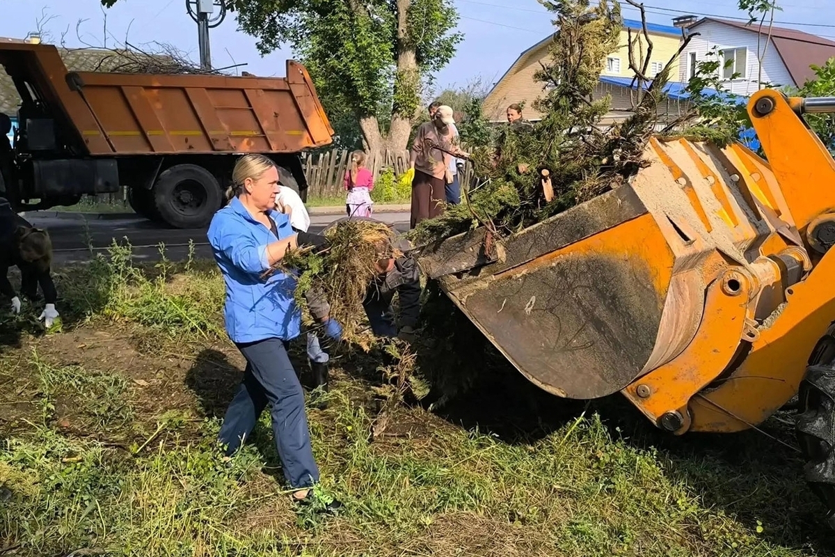В Брянске прошел общегородской субботник