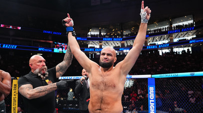 Газиев нокаутировал американца на турнире UFC в Сакраменто