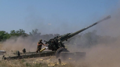 Расчёт гаубицы Д-30 уничтожил боевиков ВСУ в Запорожской области