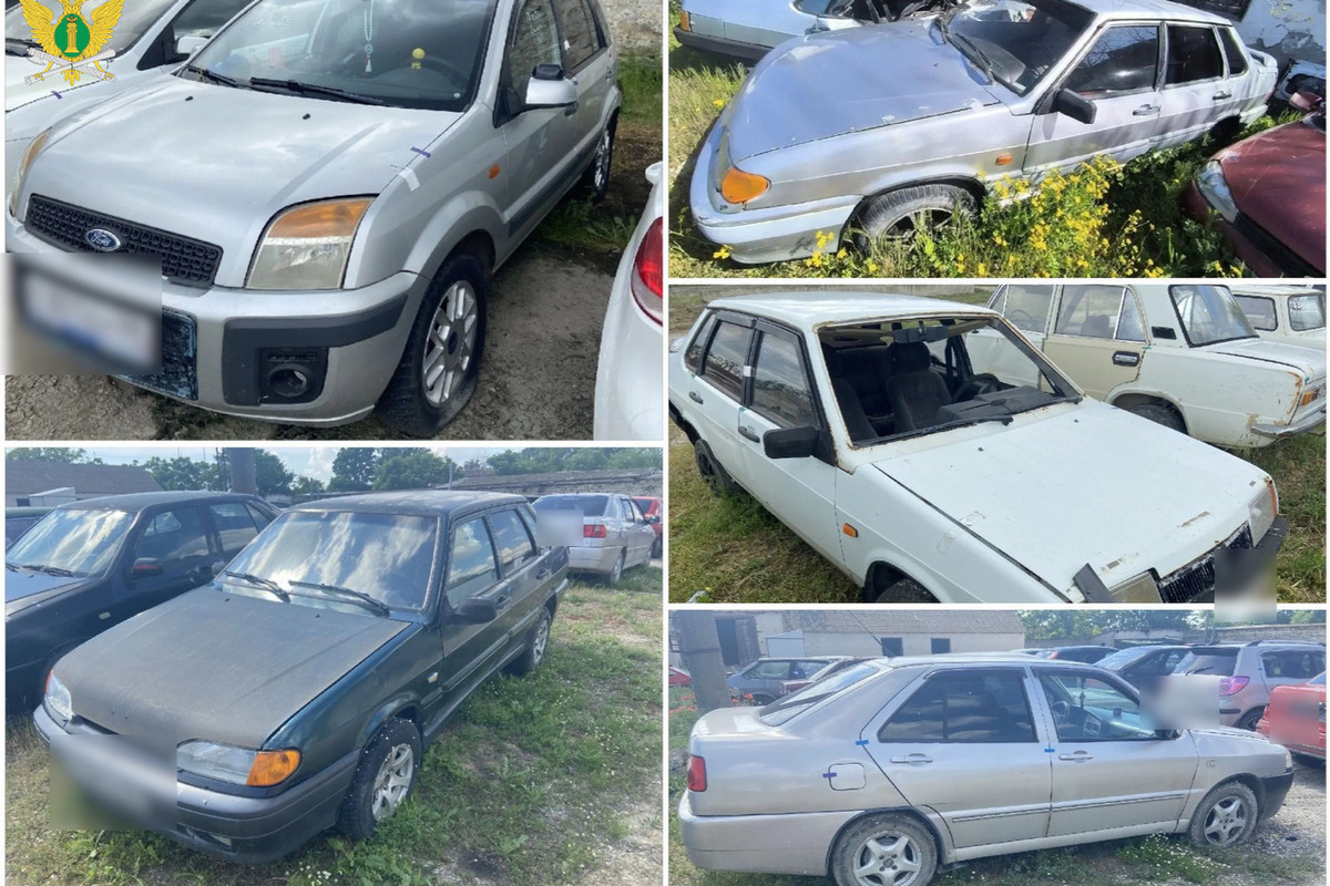 В Красноперекопском районе шесть конфискованных автомобилей передали в зону СВО