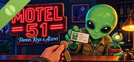 Обложка игры Motel 51: Papers, Keys & Aliens Demo